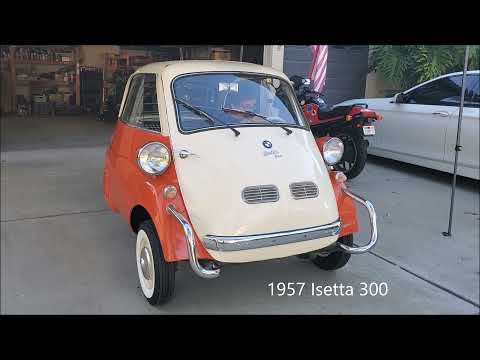 Would you drive this on the freeway? Isetta 300; BMW's small but fast micro car.