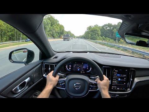 2024 Volvo S60 T8 Recharge Ultimate - POV Test Drive
