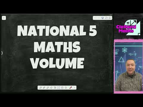 All Of Volume In National 5 Maths!