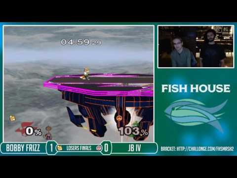 FIsh House 2 SSBM - Bobby Frizz (Fox) Vs. JB IV (Ice Climbers) Losers Finals