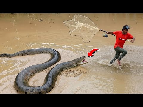 História de Terror de Cobra Sucuri Atacando Pescadores de Tarrafa no Rio Negro Amazonas