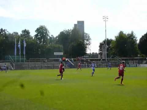 Ein paar Ausschnitte und ein Tor vom Spiel Hertha U23 - Halberstadt