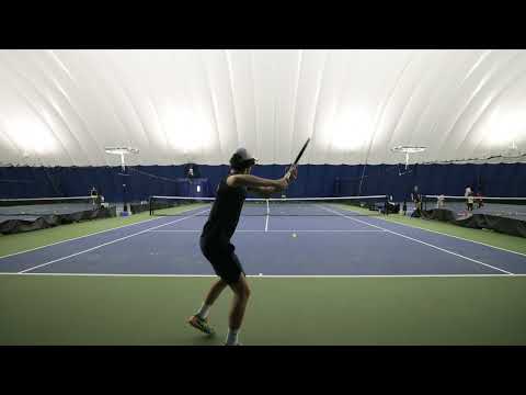 Andrei Caragea College Tennis Recruitment Video 2024