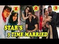 Bollywood Stars Who Got Married 3 Times