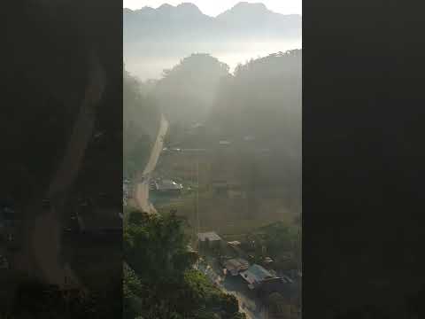 Dia caluroso norte de Guatemala