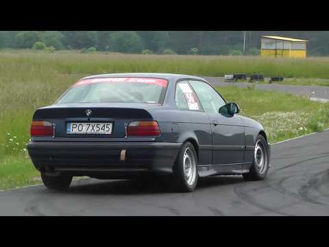 Piotr Jurek, BMW E36 318is - V Power Stage Bednary - 04.06.2017