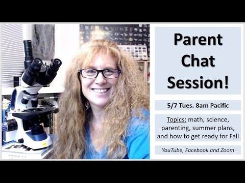 Math Parent Chat with Aurora on May 7th at 8am Pacific