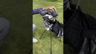 How to Properly Setup Your Clubs In Your Golf Bag! #shorts #golf