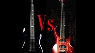 Video thumbnail for Ernie Ball Music Man - JPX 7 "Vs" Artisan Majesty 7 - Demo, comparison and review by Mirko Fadda