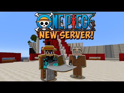 I Became a PIRATE CAPTAIN! One Piece Minecraft Server