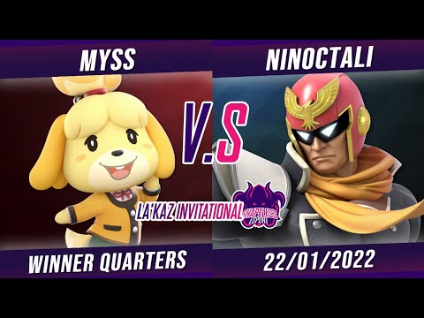 La'Kaz Invitational Winner Quarters - Myss (Isabelle/Tink/Zelda) VS Ninoctali (Captain Falcon) SSBU