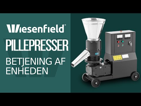 Produktvideo - Pillepresser - 200 kg/t - 229 mm