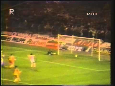 1983 October 19 RC Lens France 2 Antwerp Belgium 2 UEFA Cup