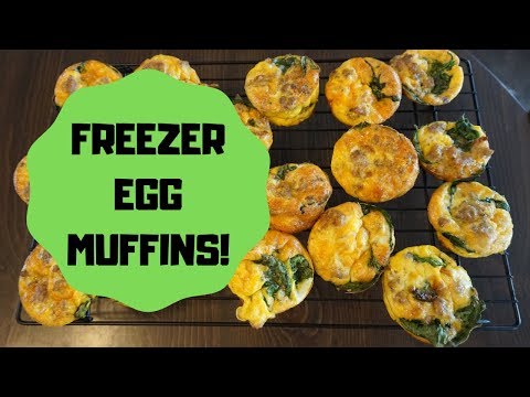 EGG MUFFIN FREEZER MEAL PREP // FREEZER BREAKFAST IDEAS