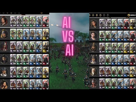 TOTAL WAR / AI VS AI / TOTAL WAR THREE KINGDOMS / BATTLE HUB [ PART 1 ]