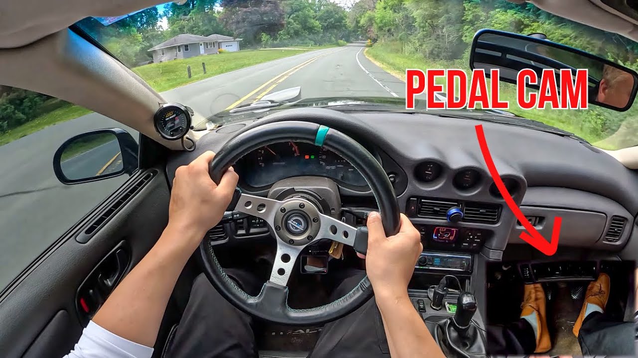 1992 Dodge Stealth R/T • POV Driving Experience • Pedal Cam