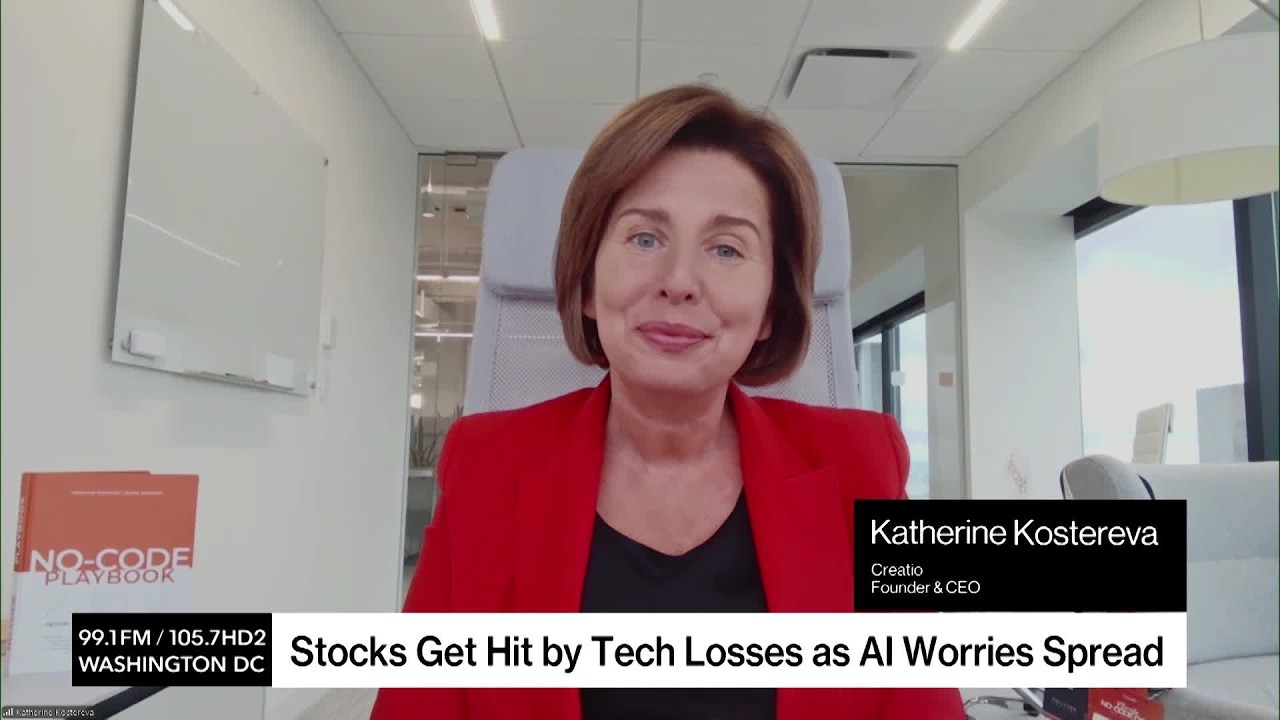 US Chip Stocks Plunge as AI Selloff Ripples Across From Asia - Bloomberg Podcast