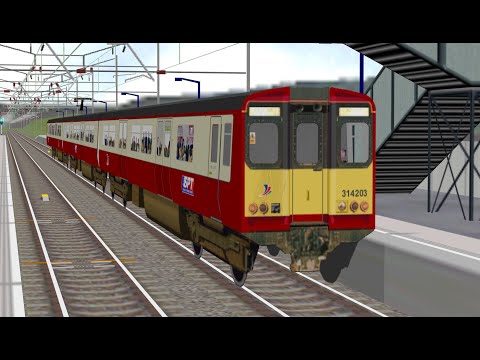 BVE2 Milngavie to Springburn 2M36 Class 314 (BVETS5)