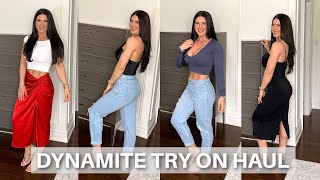 DYNAMITE TRY ON HAUL 2022 🎀 | Spring & Summer Fashion | Abi Roman
