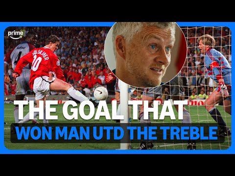 The night Ole Gunnar Solskjaer won the TREBLE for Man Utd 🔴🏆 | 1999 UCL final 🔥