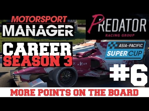 S0306: More points on the board, great result! Predator Racing - Motorsport Manager PC