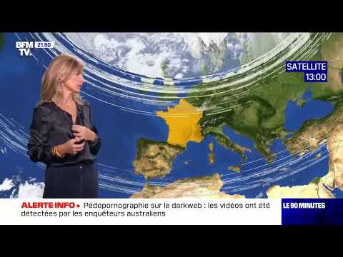 Sandra Larue la météo qui n'aurait jamais dû être à l'antenne