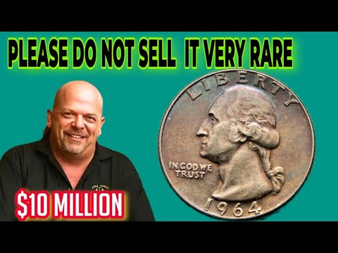Most Valuable old dollar coins 1964 Silver Quarter – It’s Worth Big Money!