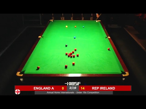 HIBSF Live Stream 2018 - U16 - England A vs Republic of Ireland