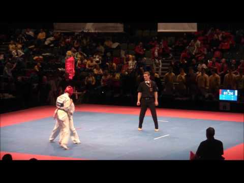 EC2017 Kumite Junior Girls 55 60 kg semi finale Lili Mező Hungary AKA Vs Lisa Linder Sweden SHIRO