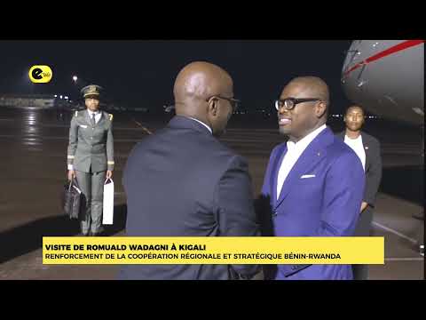 VISITE DE ROMUALD WADAGNI À KIGALI
