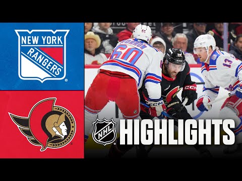 Rangers vs. Senators | NHL Highlights | December 04, 2025
