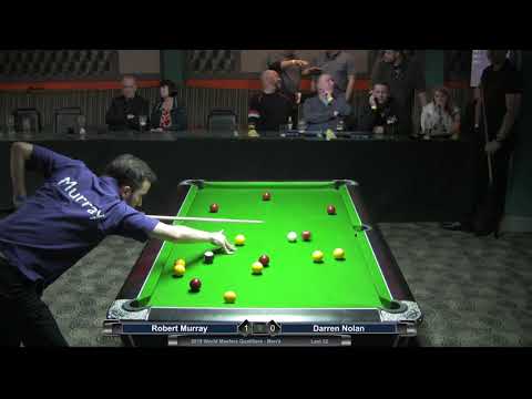 2019 Mens World Masters Qualifiers - Robert Murray v Darren Nolan