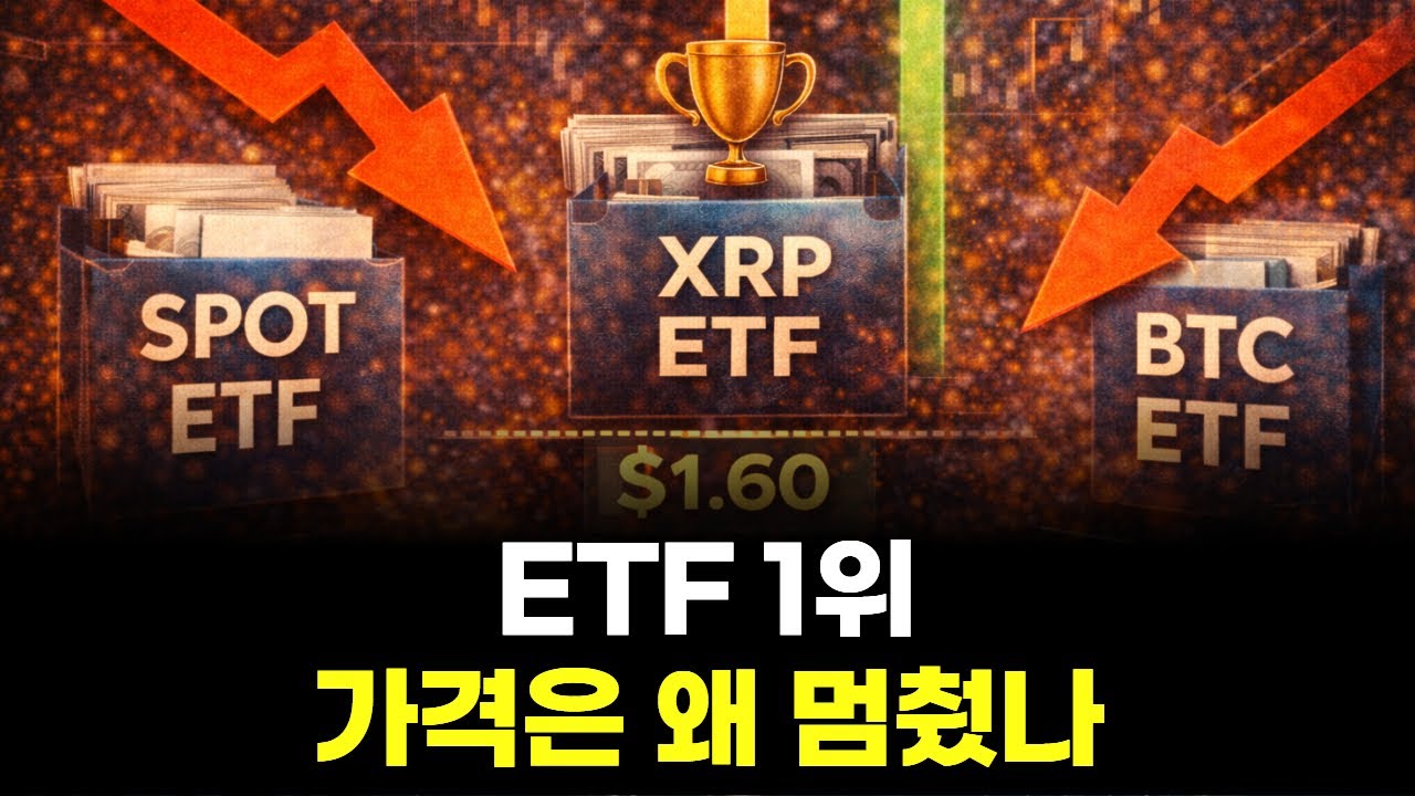 XRP ETF 1위인데… 왜 가격은 안 오를까