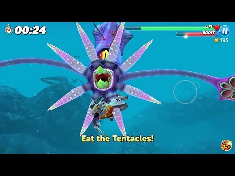 Premium Aircraft Wings Live Contest (SQUID BOSS) - Hungry Shark World