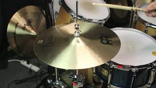 Video thumbnail for Meinl 14" Byzance Traditional Medium Hi Hats - 1189g/1406g by The Drum Shop - Portland, Maine