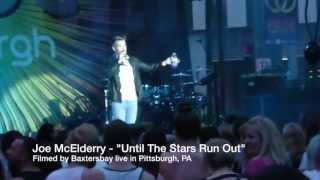 Joe McElderry - &quot;Until The Stars Run Out&quot; (Pittsburgh, PA - 1st performance in the U.S.)