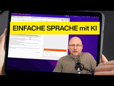 Texte in "Einfache Sprache" umwandeln mit LeChat von Mistral