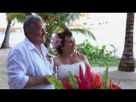Tropical Dream Weddings at Hamanasi Resort in Belize - Kim and Greg Part 1 - It's Easy!