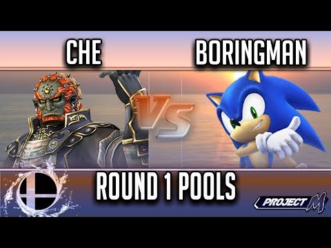 Che (Ganon) vs Boringman (Sonic) - Smash 'N' Splash 4 PM Round 1 Pools