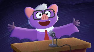 Special Adventure: When We Feel Afraid | Bats | Halloween | Cartoons for Preschoolers & Toddlers