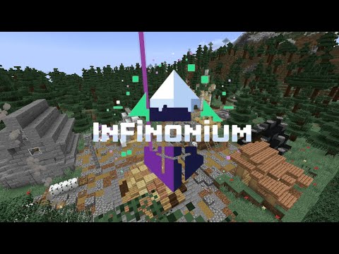Обложка видео-обзора для сервера Infinonium