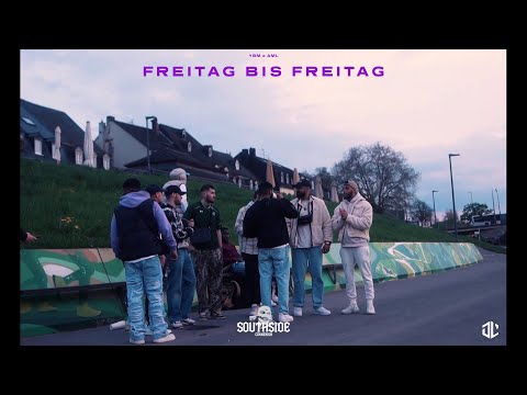 YBM x AML - FREITAG BIS FREITAG ft. AKIM, ZAZE, YB PAPI, NIKEEZ
