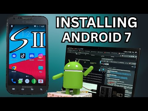 Installing Android 7 on the Galaxy S2 (Custom ROM)