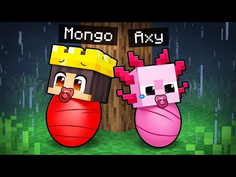 Baby Mongo and Axy Were Left ALONE FOREVER in Minecraft!