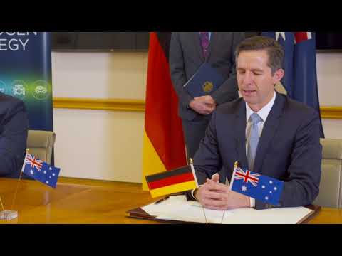 Partnership with Germany on hydrogen produced from renewables