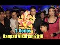 Bhushan Kumar Divya Khosla Kumar At T Series Ganpati Visarjan 2019