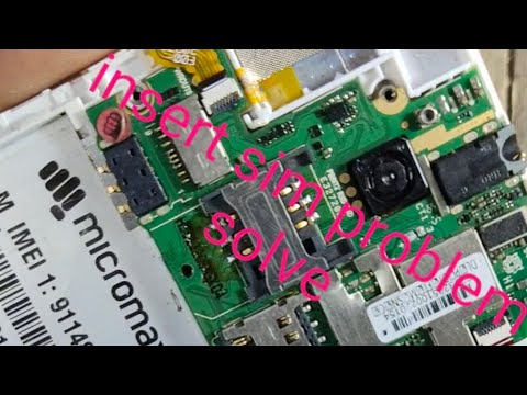 Micromax q346 insert SIM card problem solve by #Ajoy