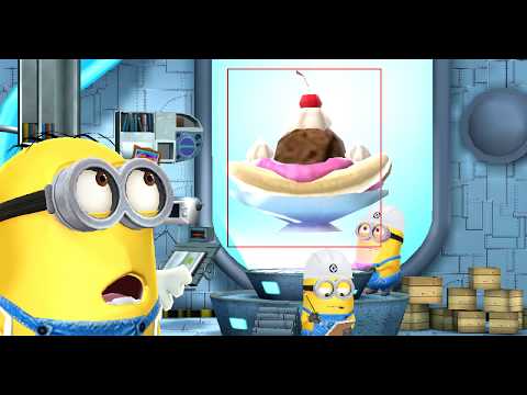 Despicable Me2: Minion Rush - Level 349 - Cupid is using the Banana Splitter!
