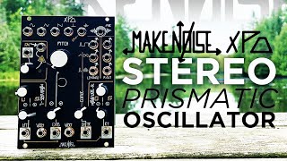 Video thumbnail for Make Noise XPO Stereo Prismatic Oscillator: Overview + Explorations by Sarah Belle Reid