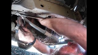 Changing the alternator and belt on a Ford transit Mk7 2.2 TDI